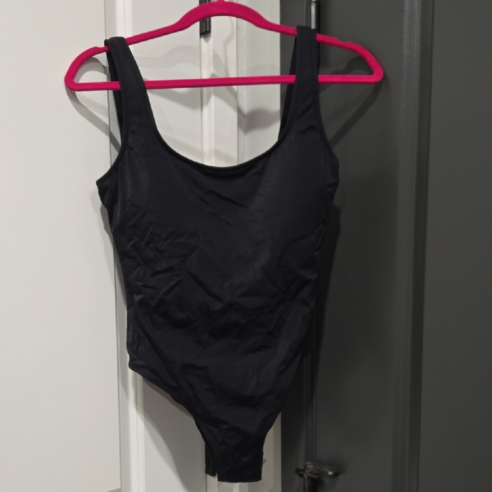 PINK Victoria's Secret Black One-Piece Swimsuit